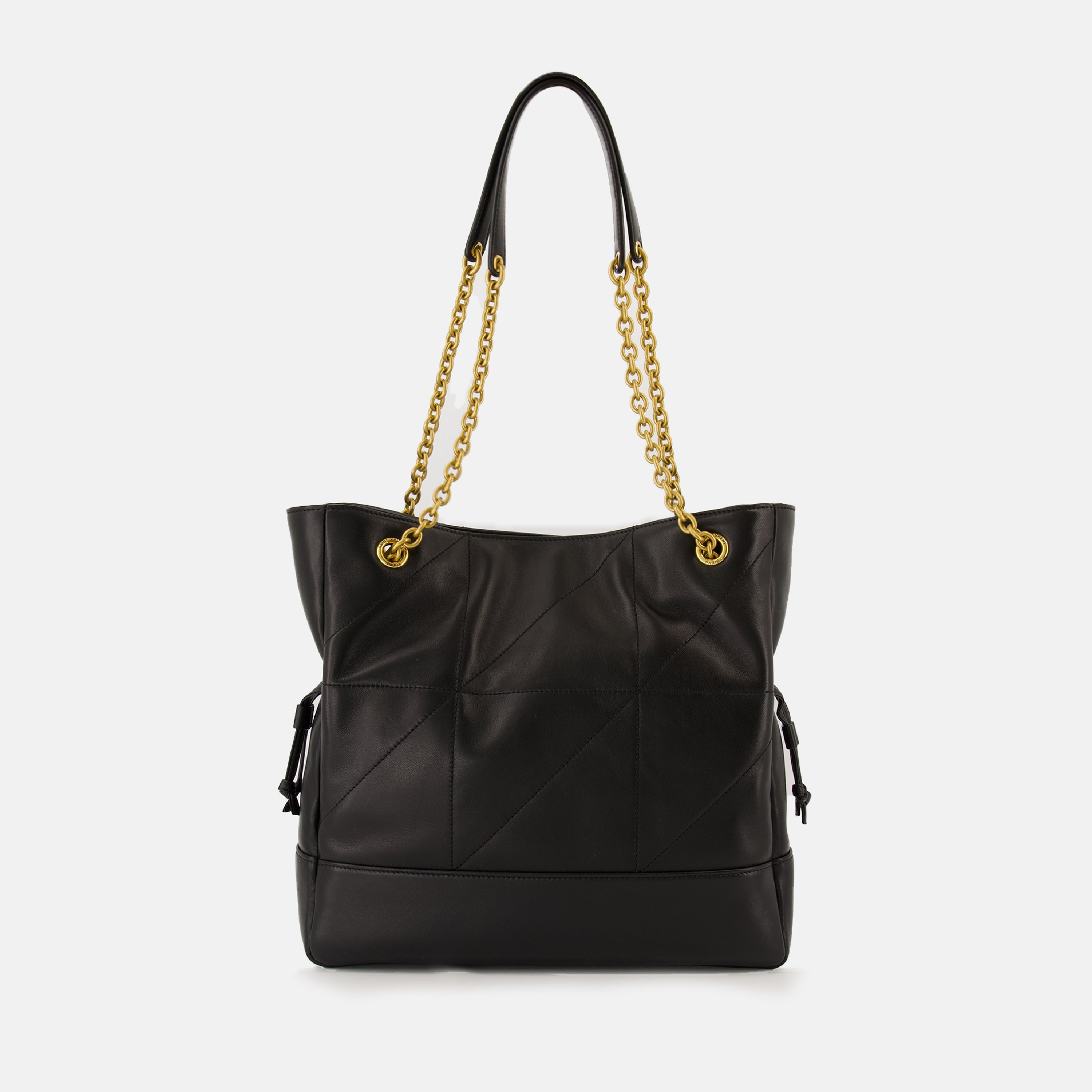 Saint Laurent bag, Jamie Shopping Bag, black lambskin bag, designer accessories, luxury handbags