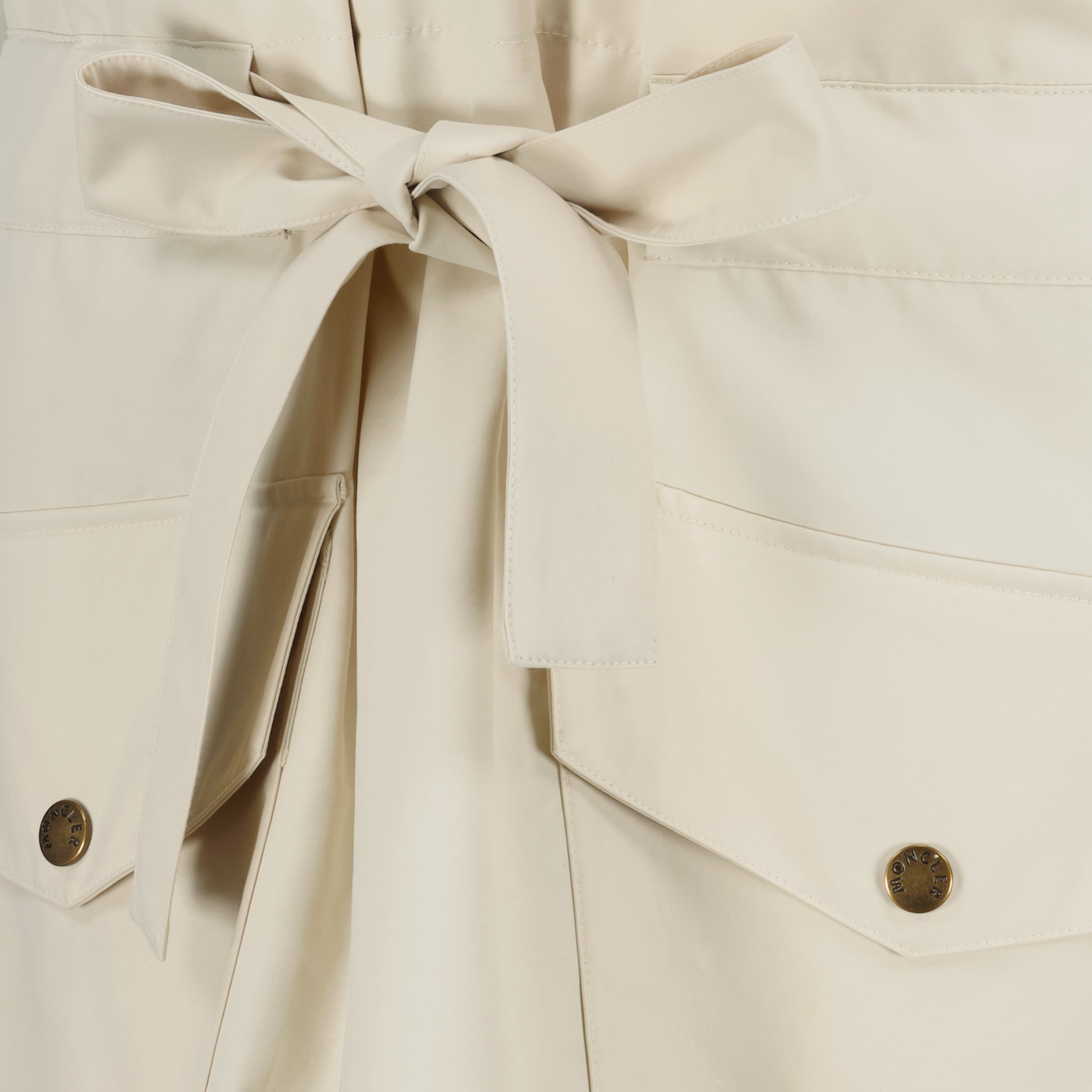 Mini Belted Cotton Dress