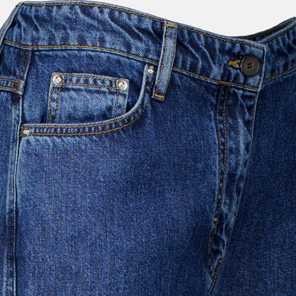 Fluid Jean in Dark Blue Denim