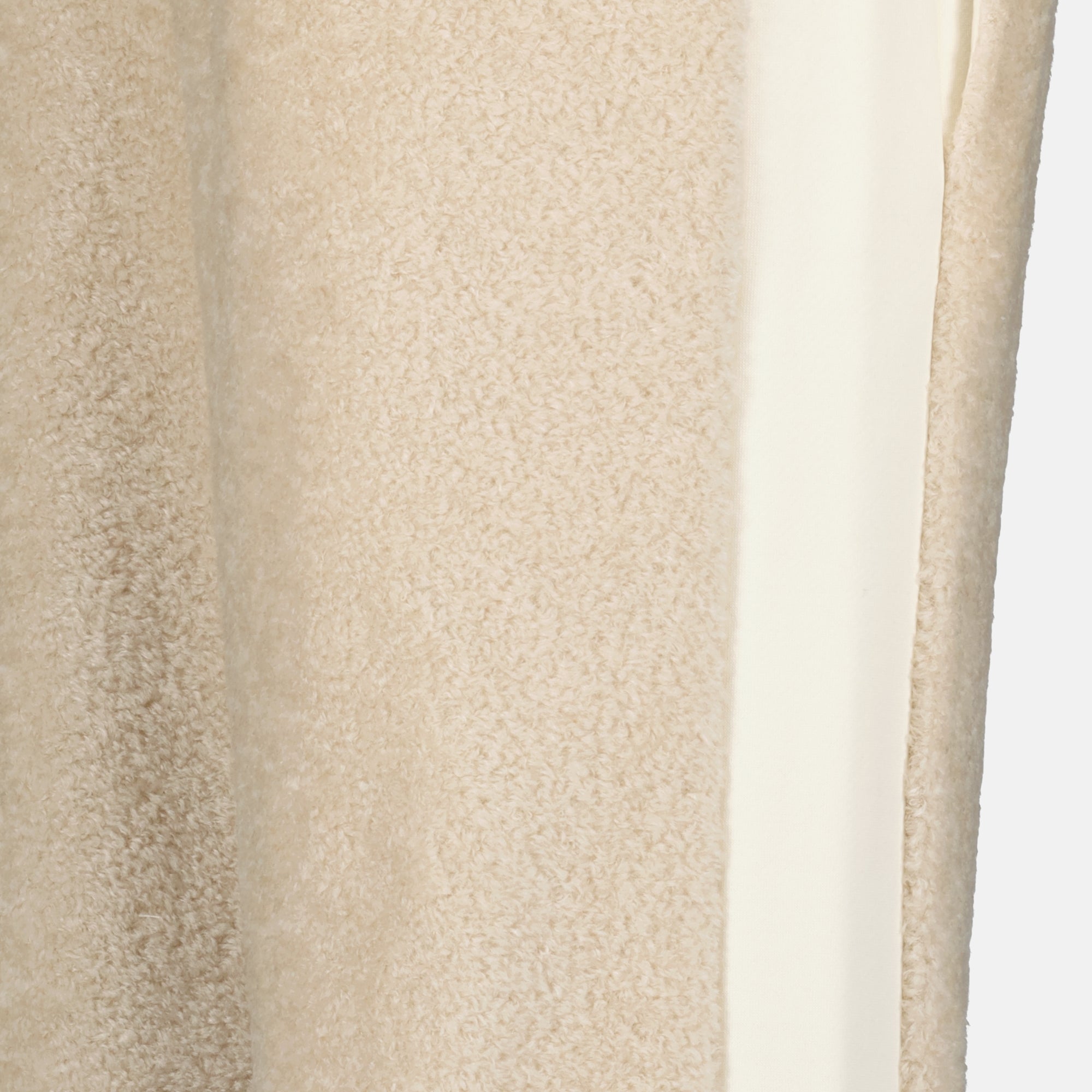 Moncler sweatpants, teddy fabric pants, beige sweatpants, comfortable sweatpants, Autumn-Winter collection