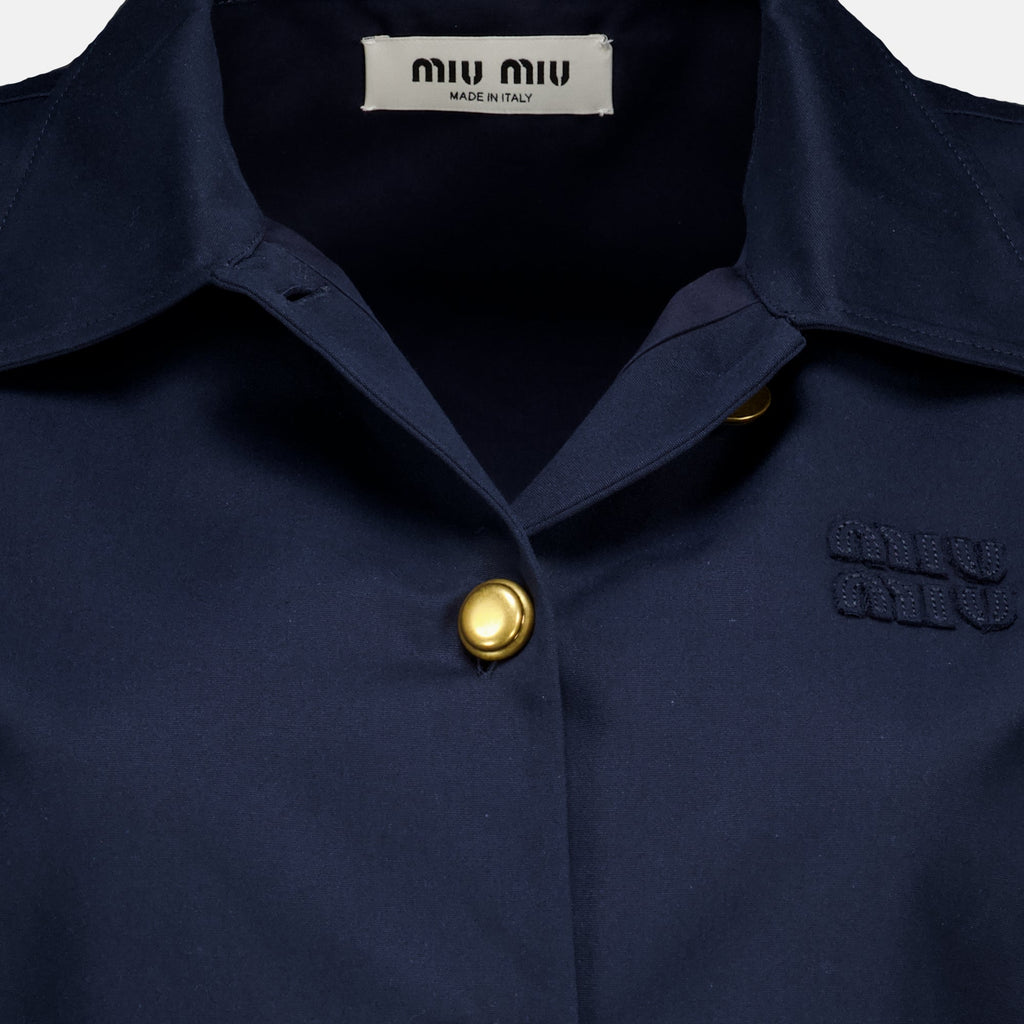 Short navy dress