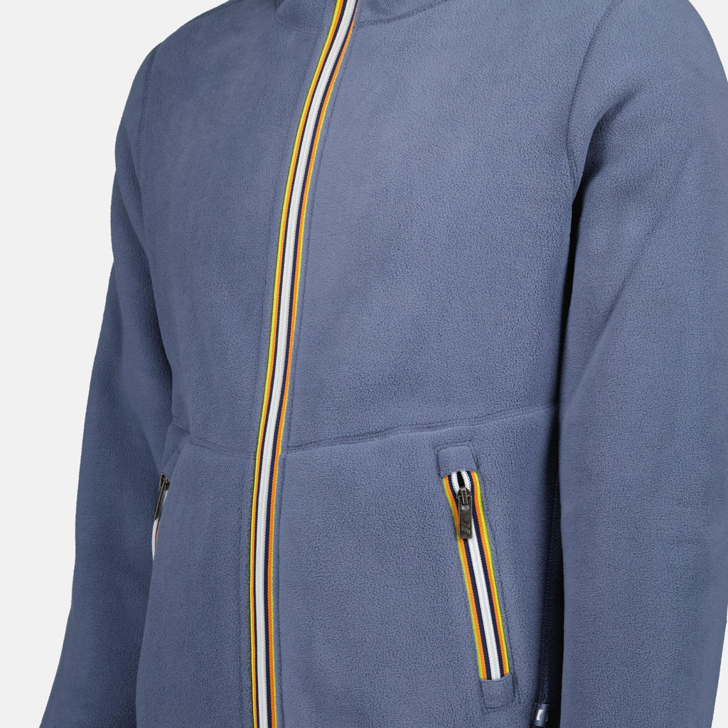 Image of Reversible Sherpa Jacket by K-Way for Men - Season Autumn-Winter 2024 - Detail View 5