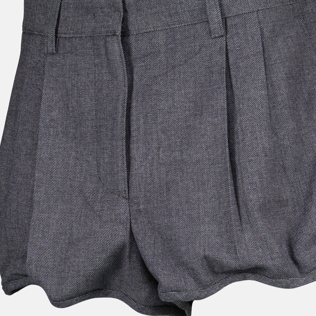 Prada shorts, satin shorts, grey shorts, women's fashion, spring summer collection