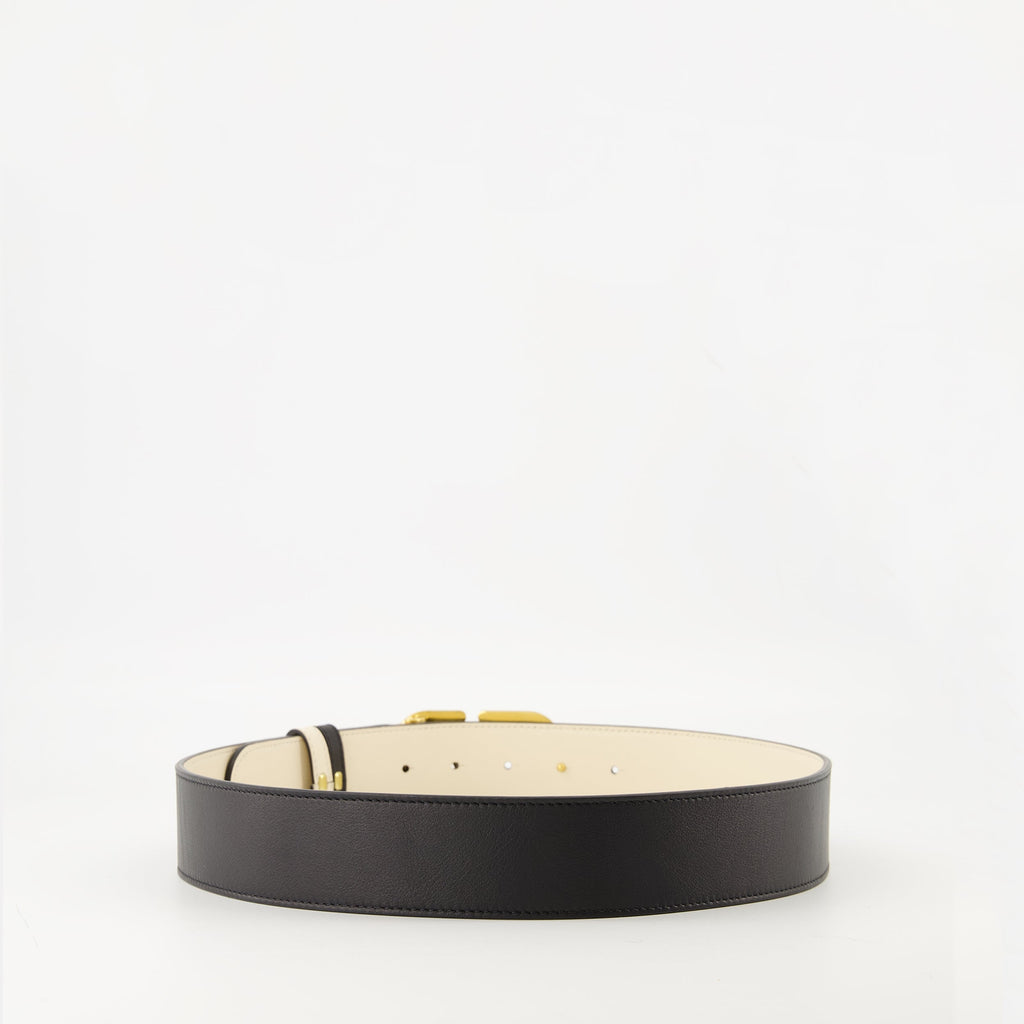 Valentino belt, VLogo belt, reversible belt, luxury accessories, calfskin leather belt