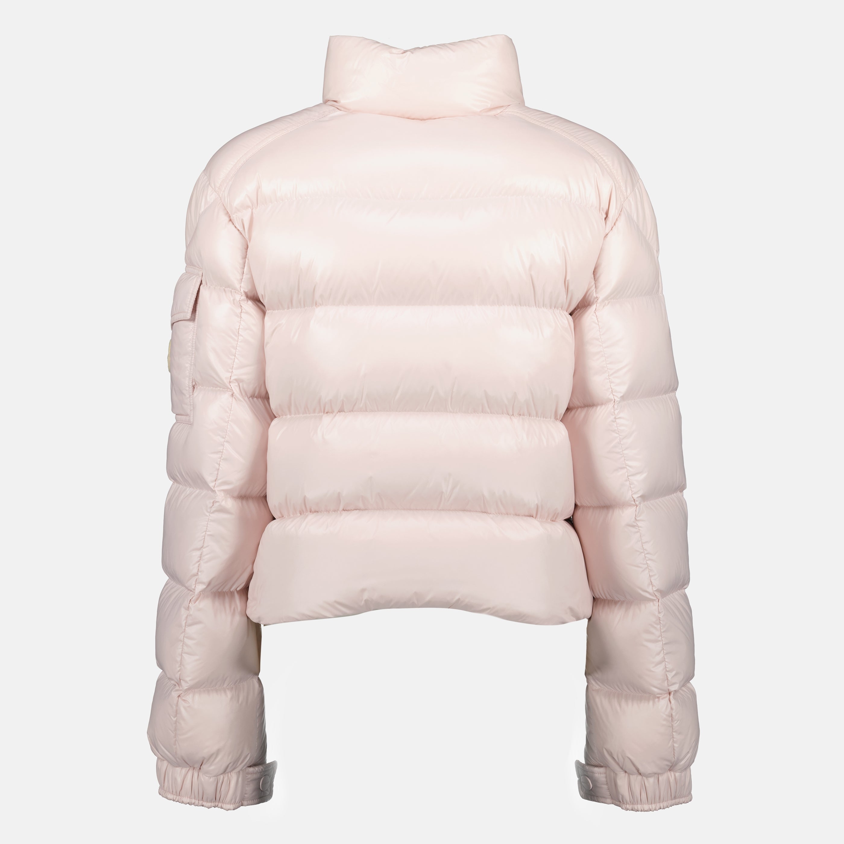 Moncler puffer jacket, Petra pink jacket, nylon puffer coat, women's outerwear, Autumn-Winter collection