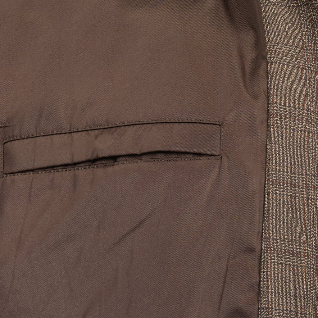 프라다 남성용 울 체크 재킷 이미지 - 시즌 봄-여름 2026 - 세부 정보 보기 2