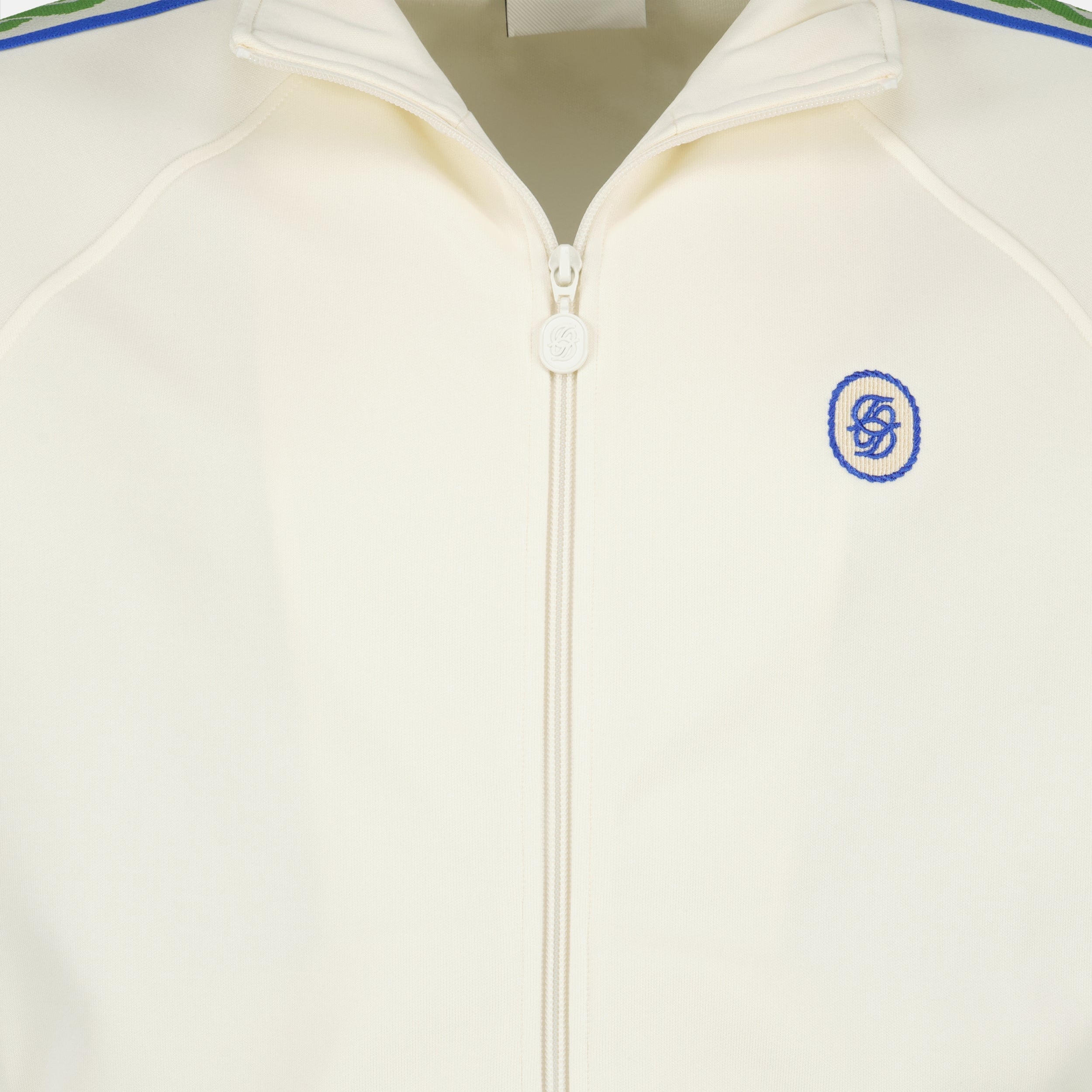 Woven Track Jacket, Drôle De Monsieur, White Sweatshirt, Men’s Sportswear, Spring-Summer Fashion