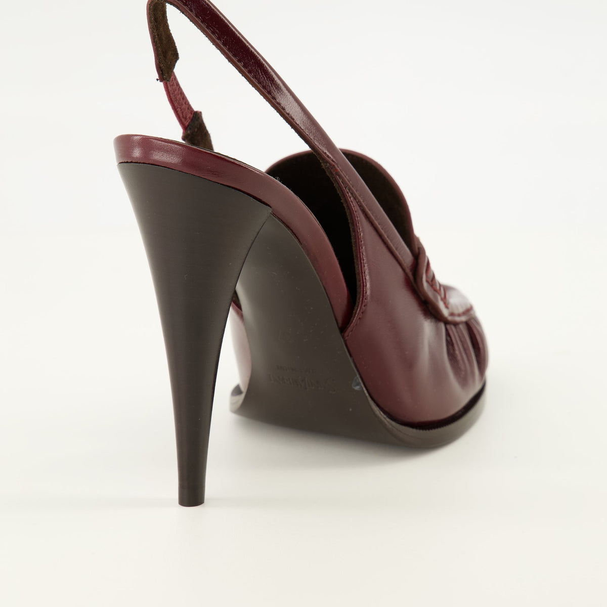 Loafer Slingbacks Bordeaux