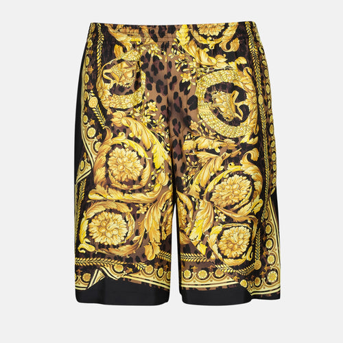 Silk Barocco Illusion Shorts