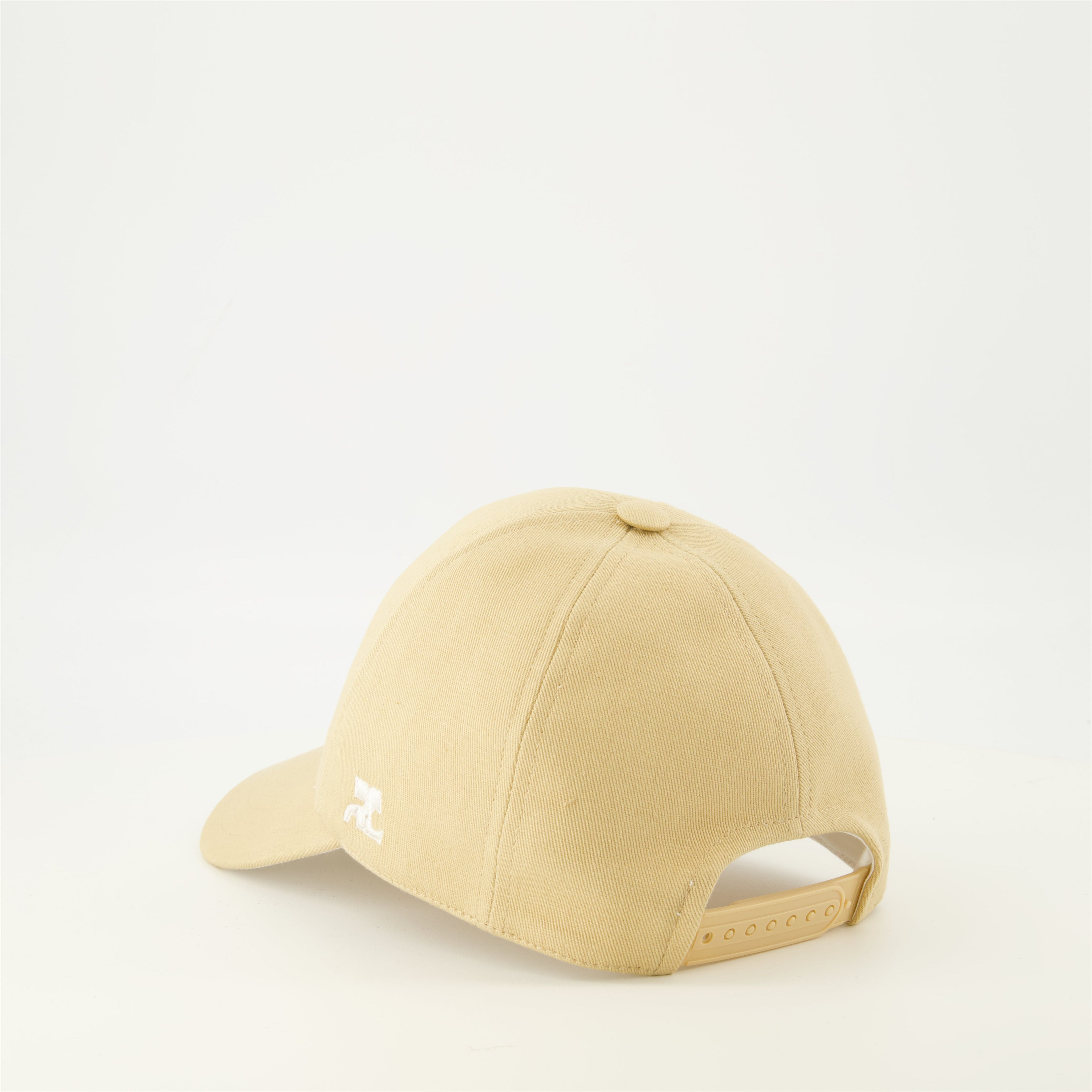 Casquette AC Beige de Courrèges - Unisexe