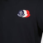 モンクレールのメンズ用トリコロールロゴTシャツの画像 - 2025年秋冬シーズン - 製品詳細ビュー3