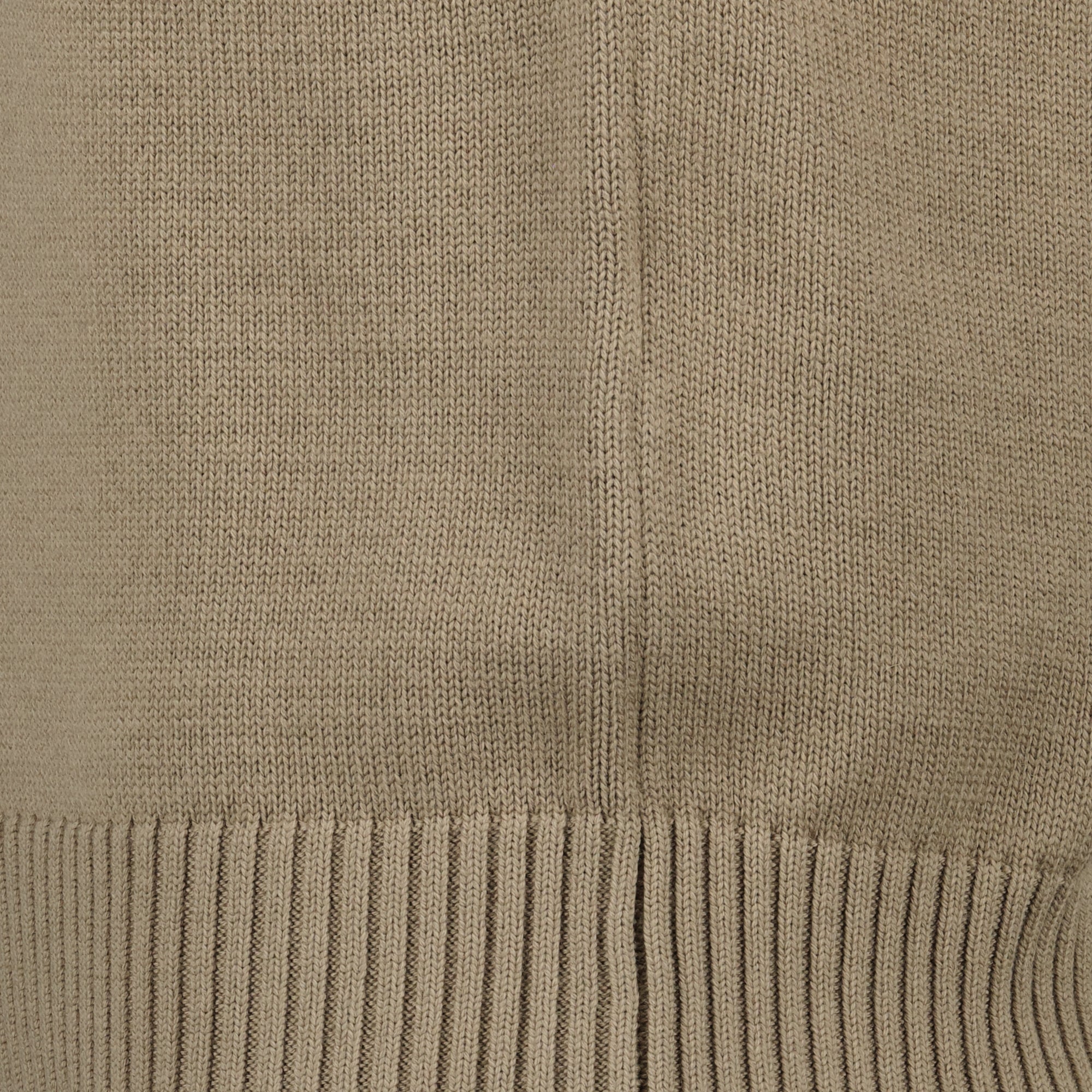 Image de Pull ami de coeur sans manches marron par Ami PARIS pour Unisexe - Saison Printemps-Été 2026 - Vue Détail 2