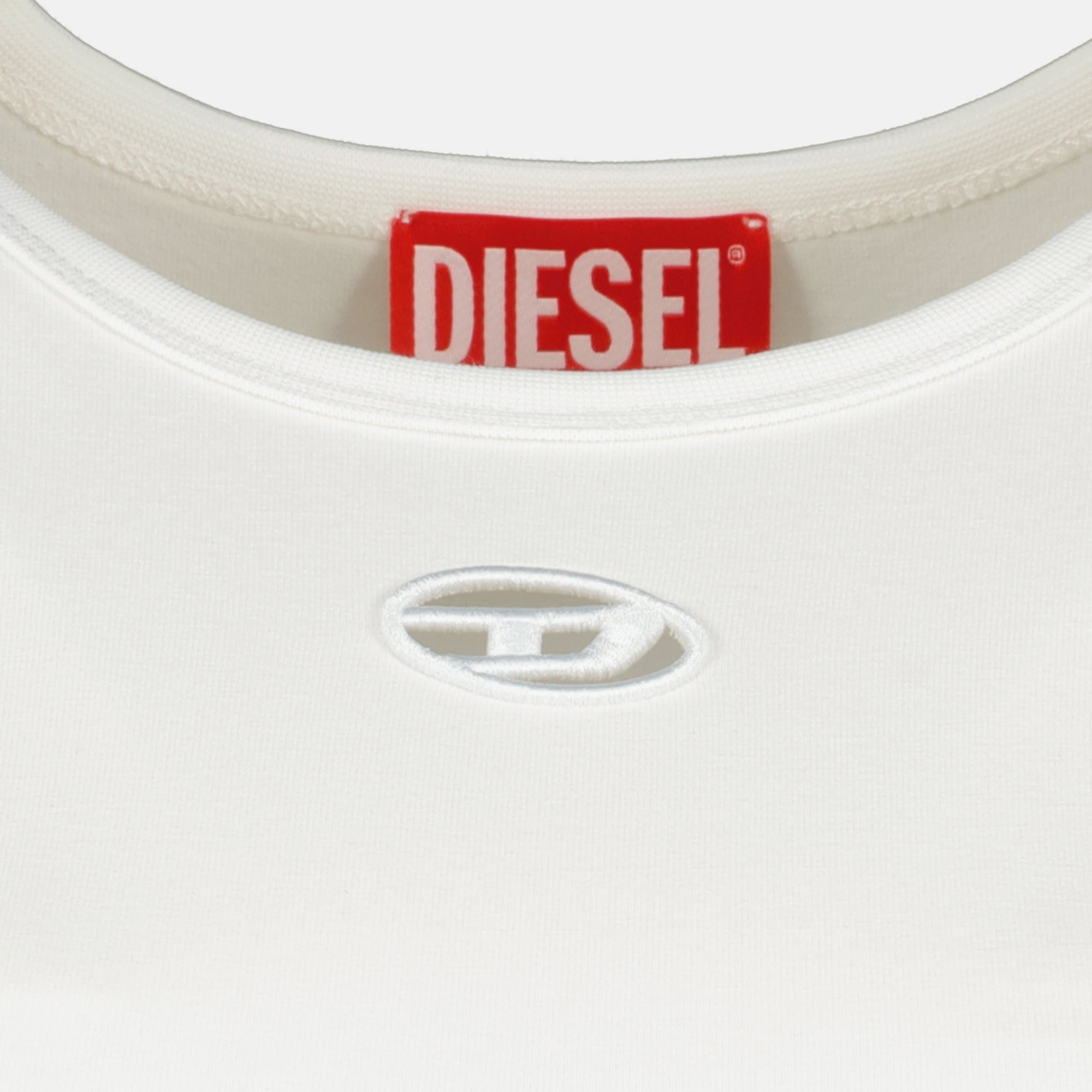 Image du t-angie-od T-shirt blanc de Diesel pour femmes - Saison Printemps-Été 2026 - Détail 2