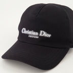 Black cotton cap, denim style hat, elegant men's accessory, casual headwear, Autumn-Winter collection