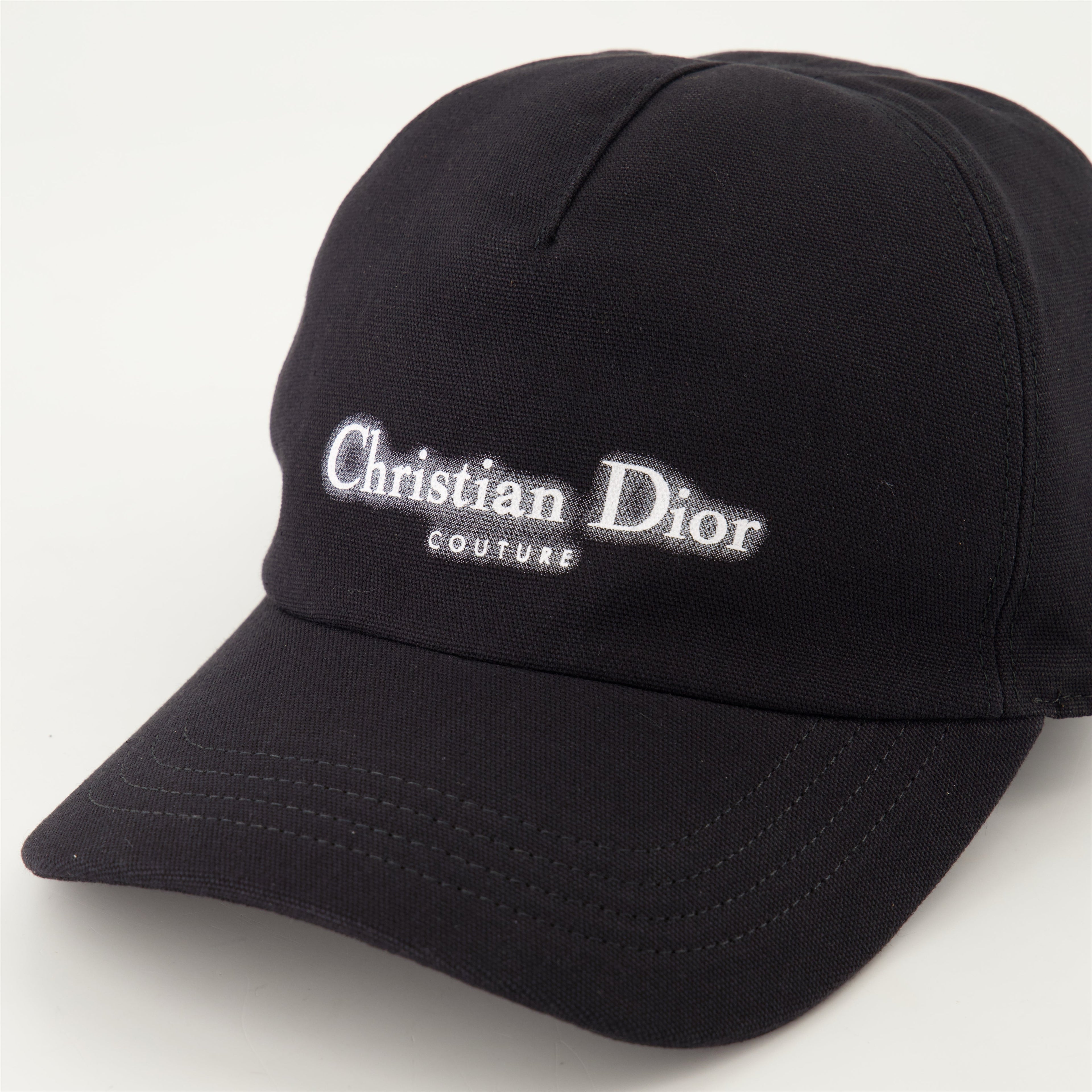 Black cotton cap, denim style hat, elegant men's accessory, casual headwear, Autumn-Winter collection