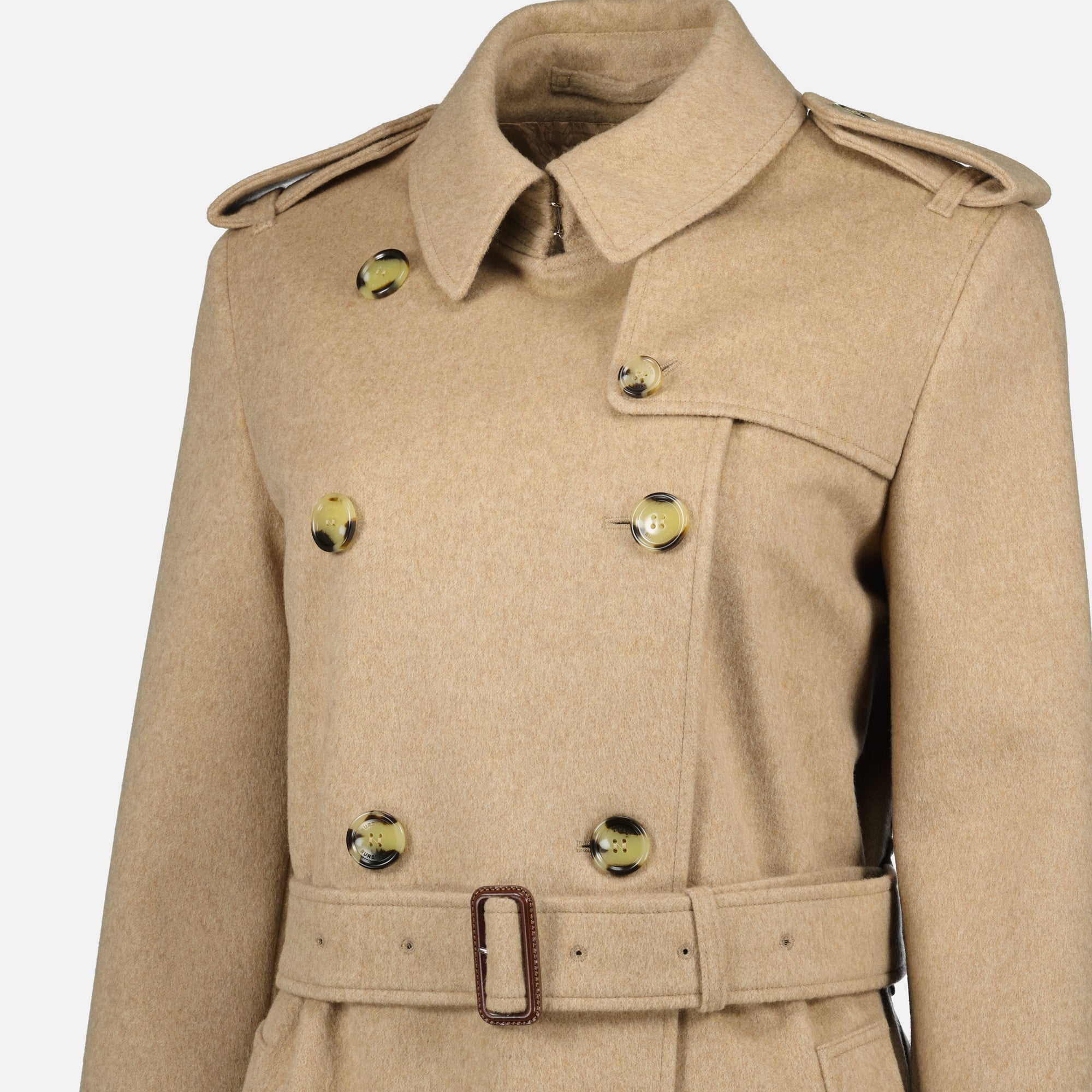 Burberry's cashmere　coat 9 beige Burberry Cashmere Kensington Trench Coat | REVERSIBLE