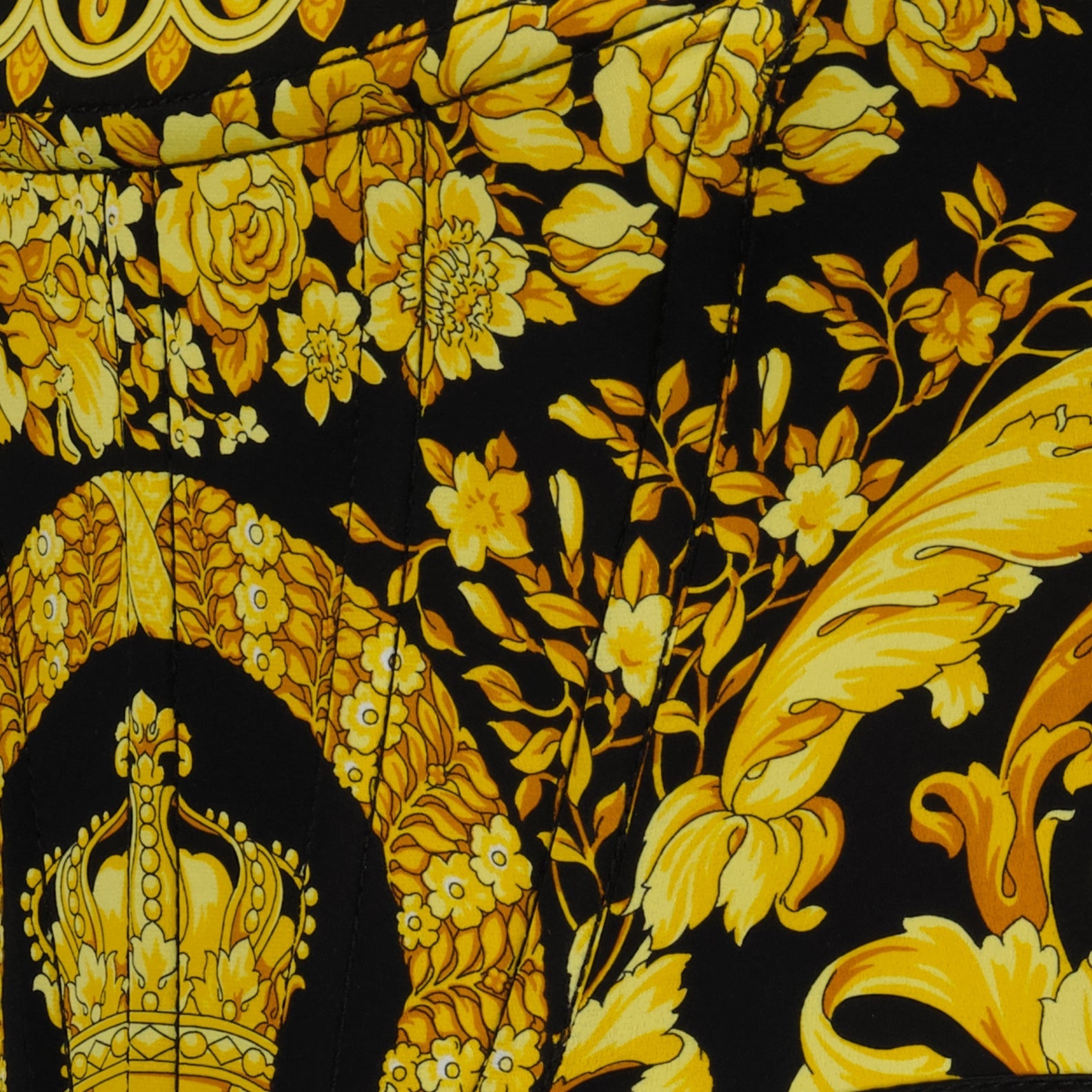 Barocco corset top, yellow corset, luxury silk top, Versace Autumn-Winter 2024, adjustable strap blouse