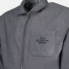 Dior jacket, Hylton Nel collaboration, gray jacket, designer outerwear, contemporary fashion