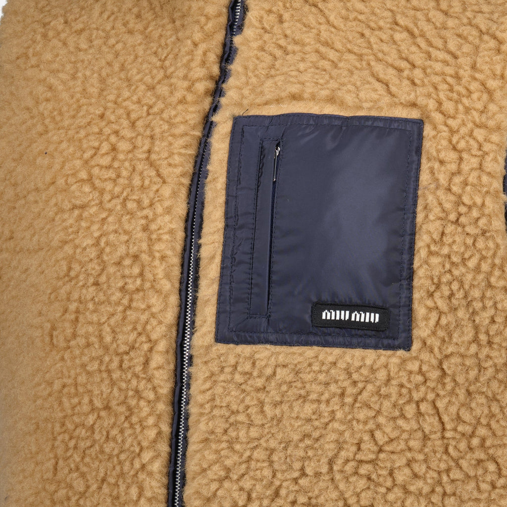 teddy vest, Miu Miu fashion, Spring-Summer 2026, women's vest, luxury outerwear