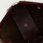 Image of Le Sac Di Bag Folio Bordeaux by Tod's for Women - Season Autumn-Winter 2025 - Detail View 2