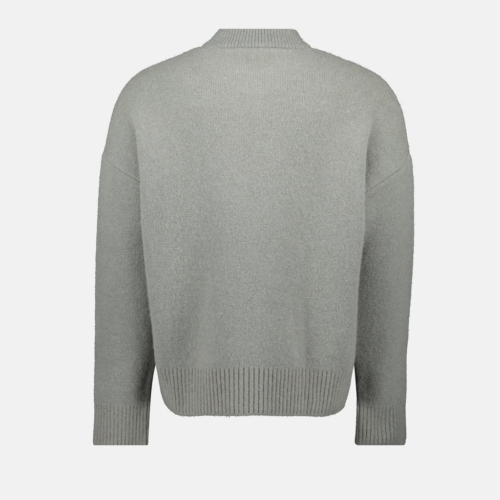 Ami de coeur sweater, Ami Paris knitwear, wool and alpaca sweater, Autumn-Winter 2025 collection, unisex fashion