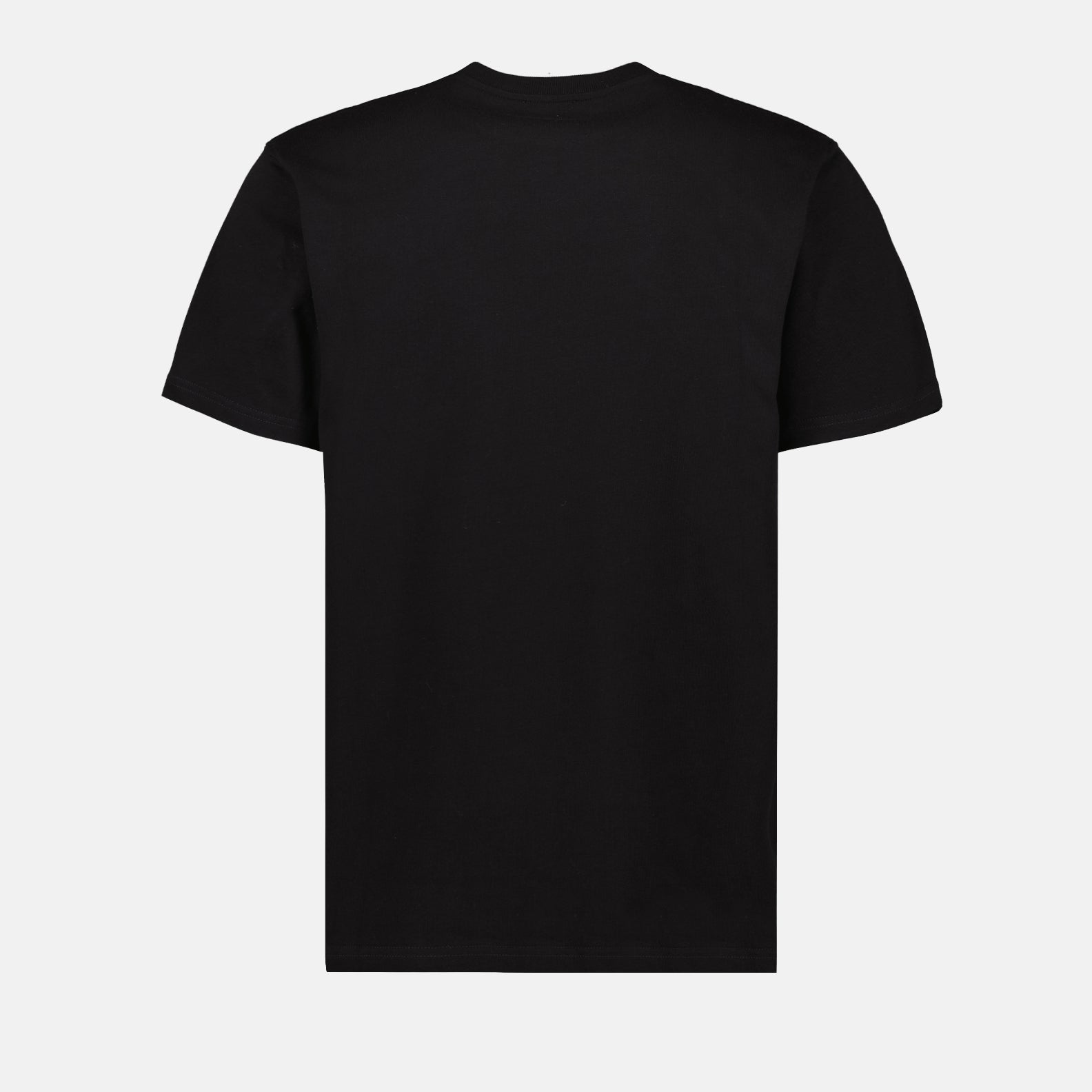 Imagen de camiseta de algodón negro de Dior para hombres - Temporada Otoño-Invierno 2024 - Vista trasera
