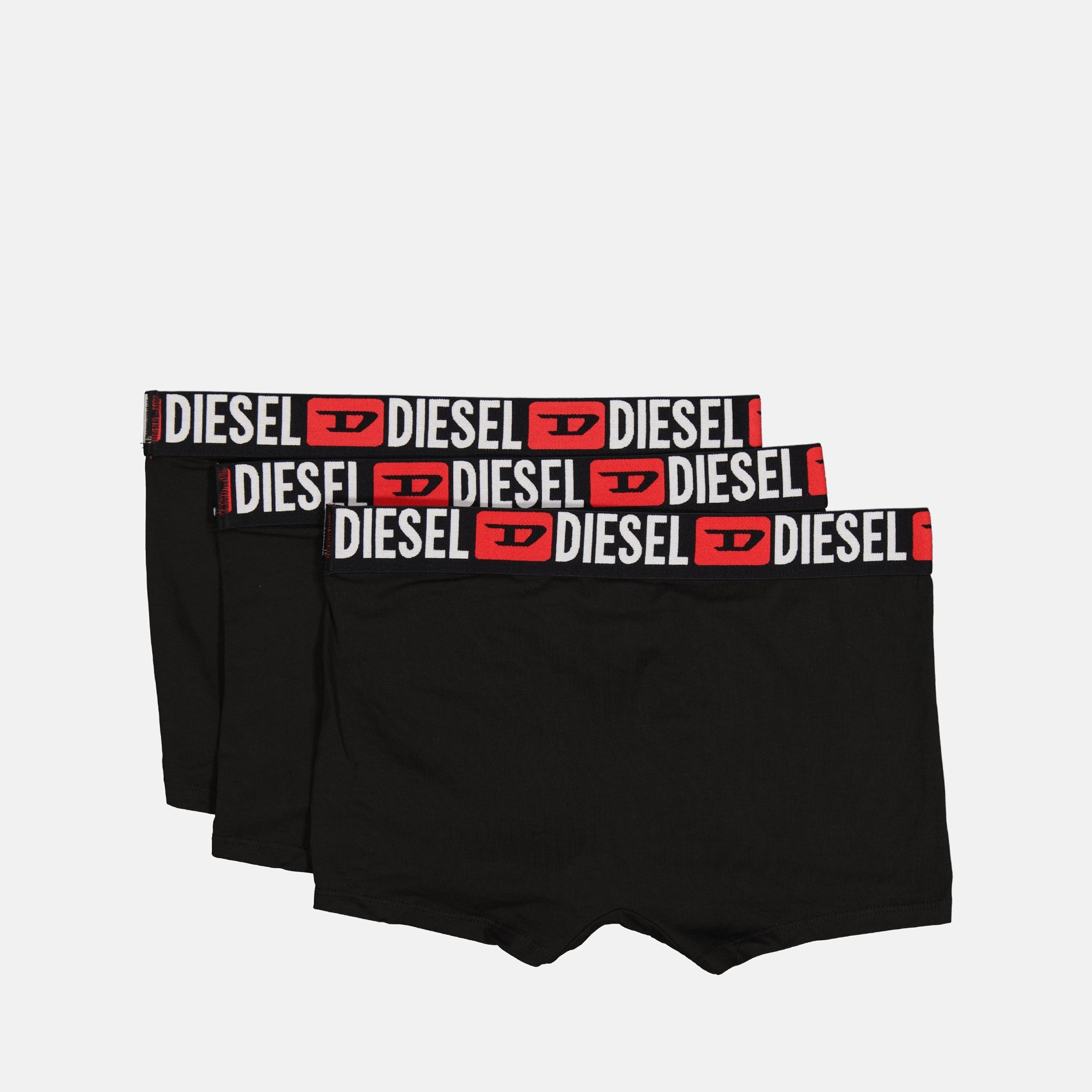 Diesel boxers, black boxer shorts, comfortable underwear, slim cut boxers, coton elastane boxers