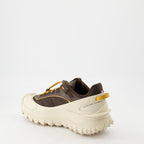Image of Trailgrip GTX Brown Sneakers by Moncler for Men - Season Autumn-Winter 2025 - Back Right Three-Quarter View