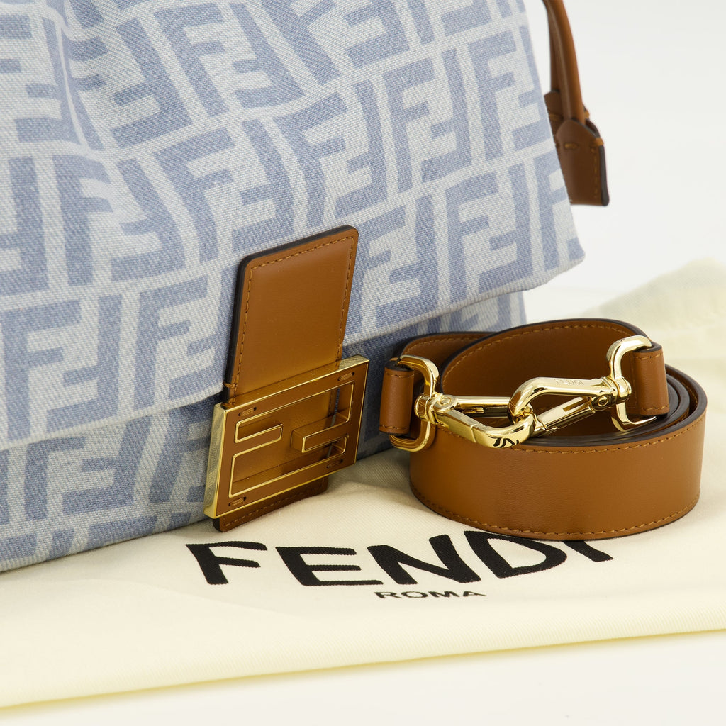 Baguette® Soft Medium FF 데님 백