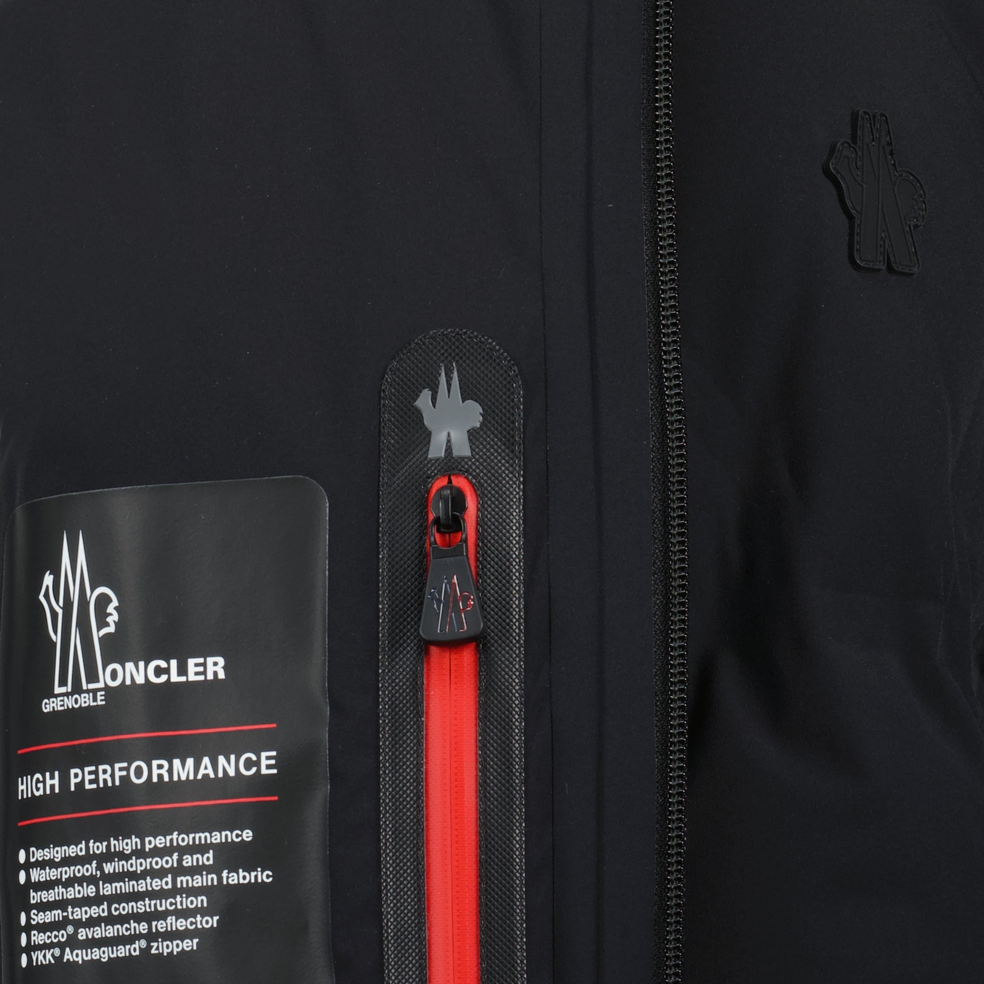 Angren Black Down Jacket - Moncler Grenoble | WE IN STYLE