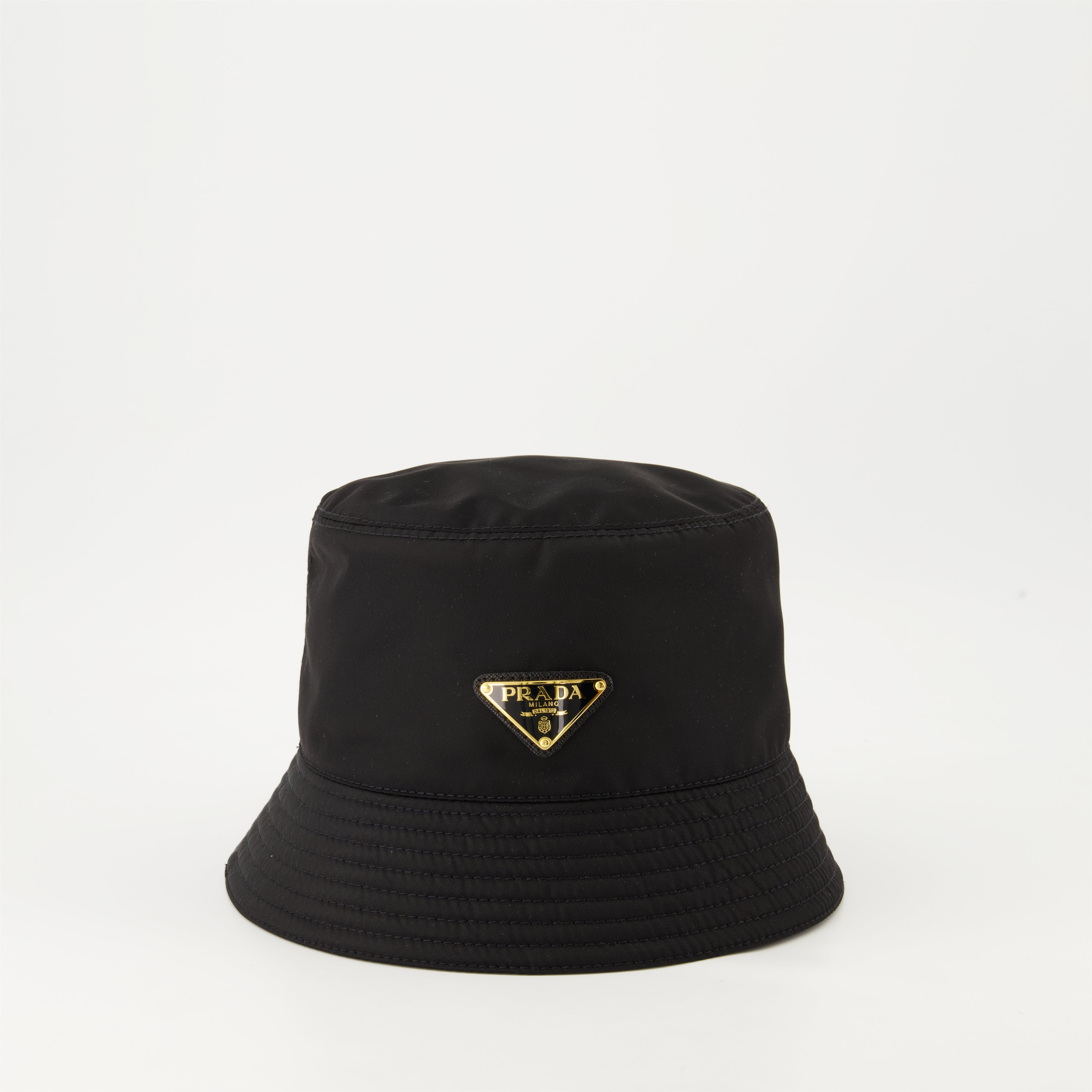 PRADA プラダ 新作 Re-Nylon バケットハット 黒 ブラック Re-Nylon バケットハット – WE IN STYLE