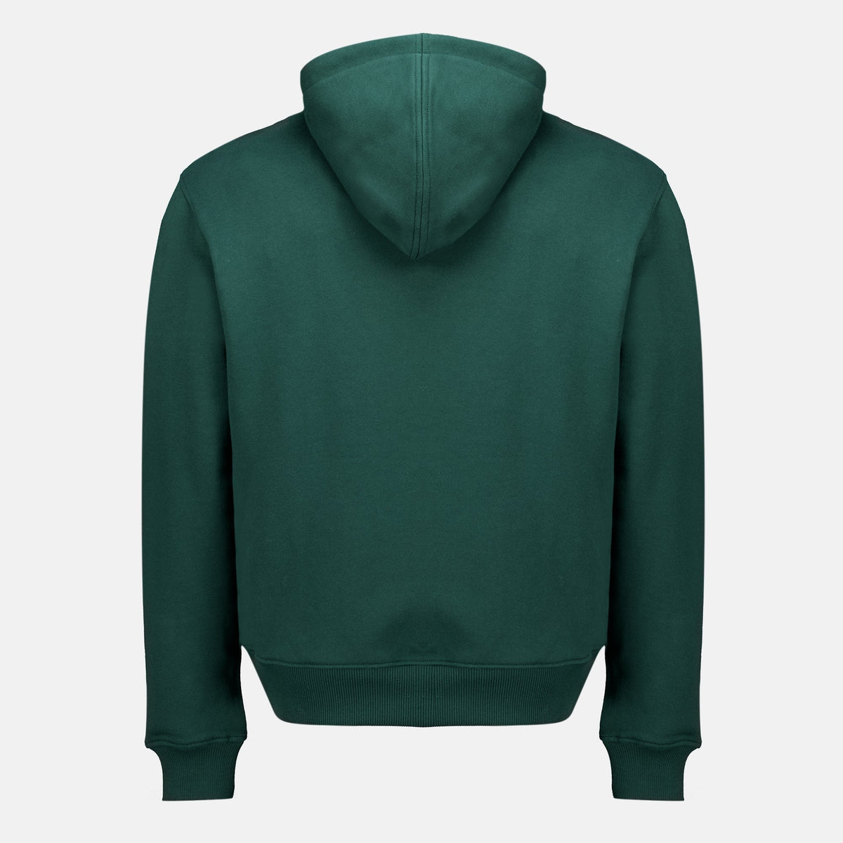 Felpa in cotone con cappuccio e zip
