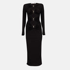 Christopher Esber, Orbit Dress, black dress, Autumn-Winter 2025, women's fashion