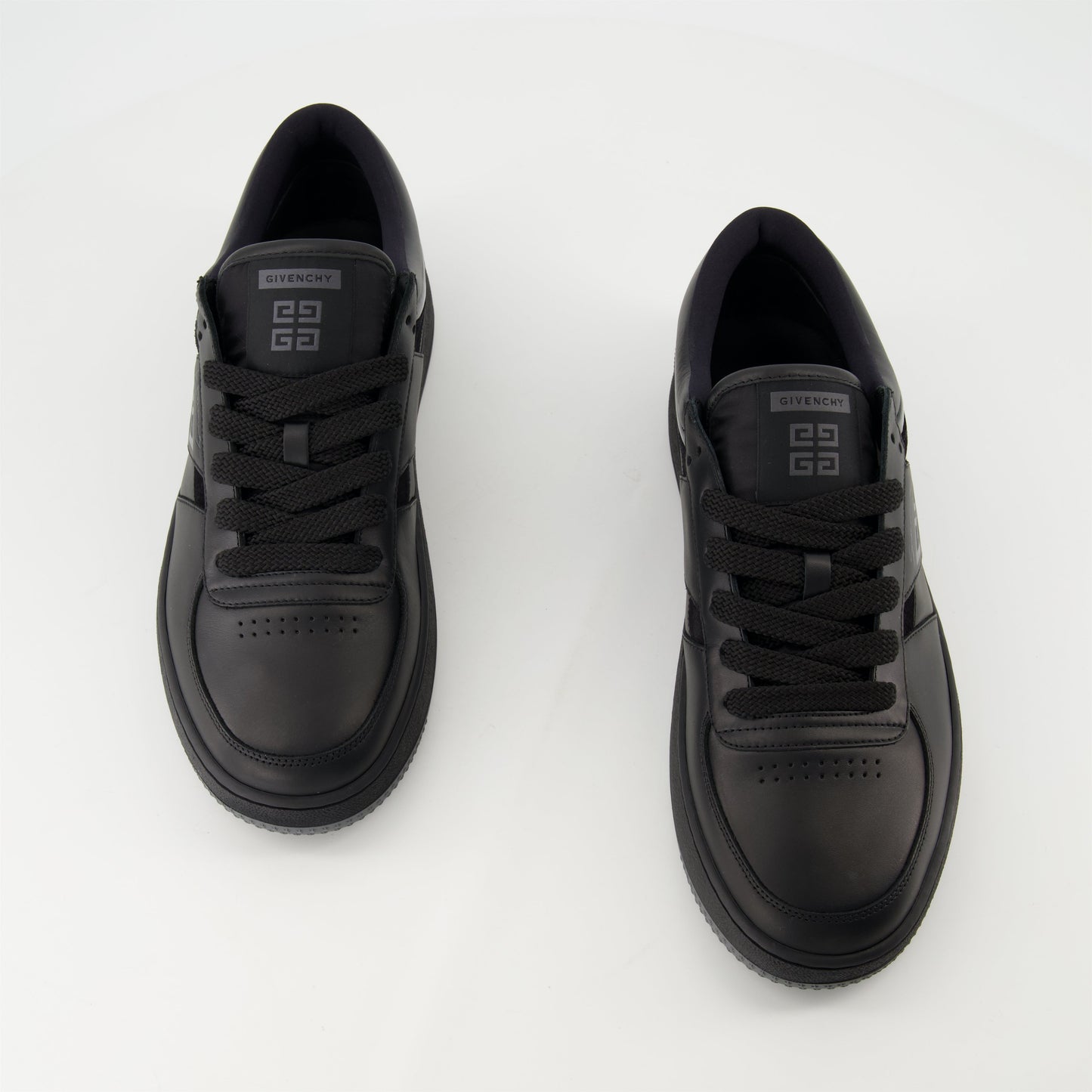 G Move sneakers, Givenchy shoes, black leather sneakers, luxury footwear, suede sneakers