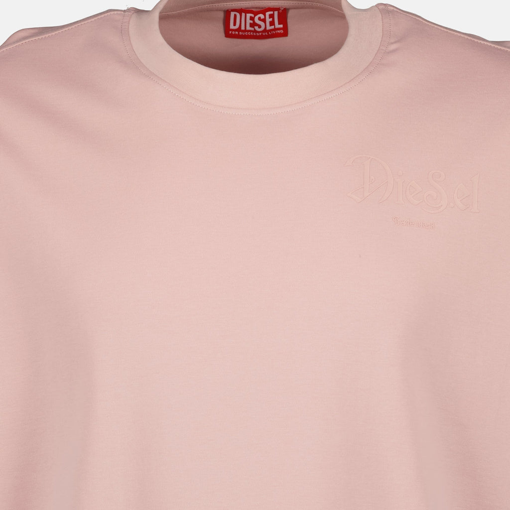Image of t-shirt t-boggy rose by Diesel for Men - Season Spring-Summer 2026 - Detail View 2