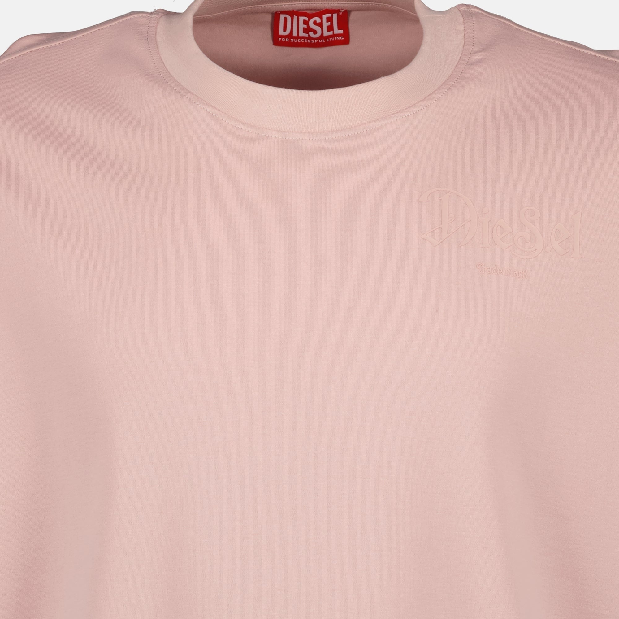 Image of t-shirt t-boggy rose by Diesel for Men - Season Spring-Summer 2026 - Detail View 2