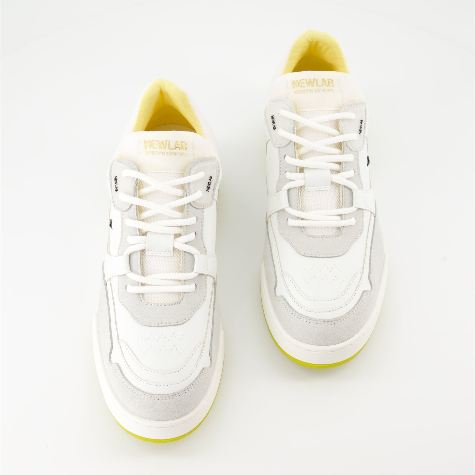 luxury sneakers, AppleSkin leather, New Lab SS24, designer footwear, eco-friendly shoes