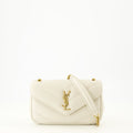 Imagen de Loulou Mini Blanco de Saint Laurent para Mujeres - Temporada Primavera-Verano 2026 - Vista Frontal