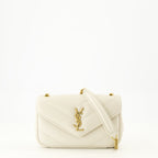 Image of Loulou Mini White by Saint Laurent for Women - Season Spring-Summer 2026 - Front View