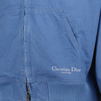 denim jacket, Christian Dior jacket, blue jacket, Spring-Summer collection, embroidered logo