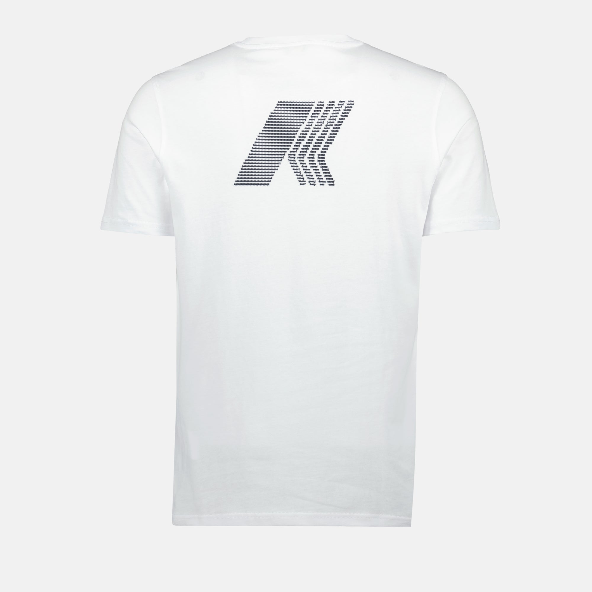 K-Way T-shirt, white cotton T-shirt, Odom design, casualwear, Spring-Summer collection