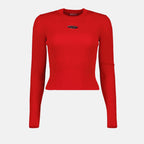 Image of Tricot M-Valari Rouge by Diesel for Women - Season Autumn-Winter 2024 - Front View
