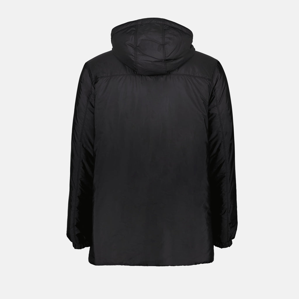 Black Re-Nylon Puffer Jacket