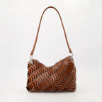 brown leather bag, Paco bag, luxury accessory, chic handbag, designer bag