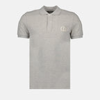 Grey polo, cotton polo, Dior polo, luxury polo, designer polo