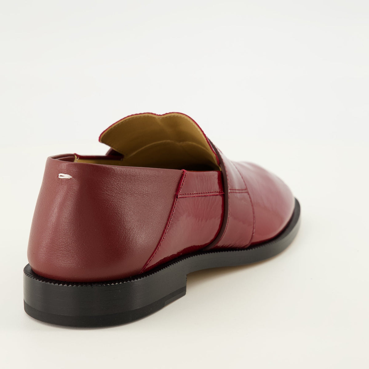 mocassins tabi rouge