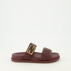 Sandales Feel Bordeaux