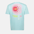 Hinata T-shirt, blue cotton t-shirt, casual wear, Spring-Summer collection, men's fashion