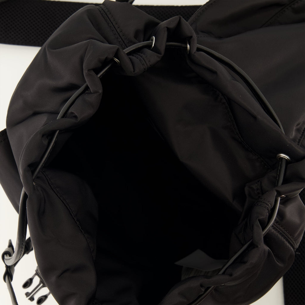 Zaino Marcel in nylon nero