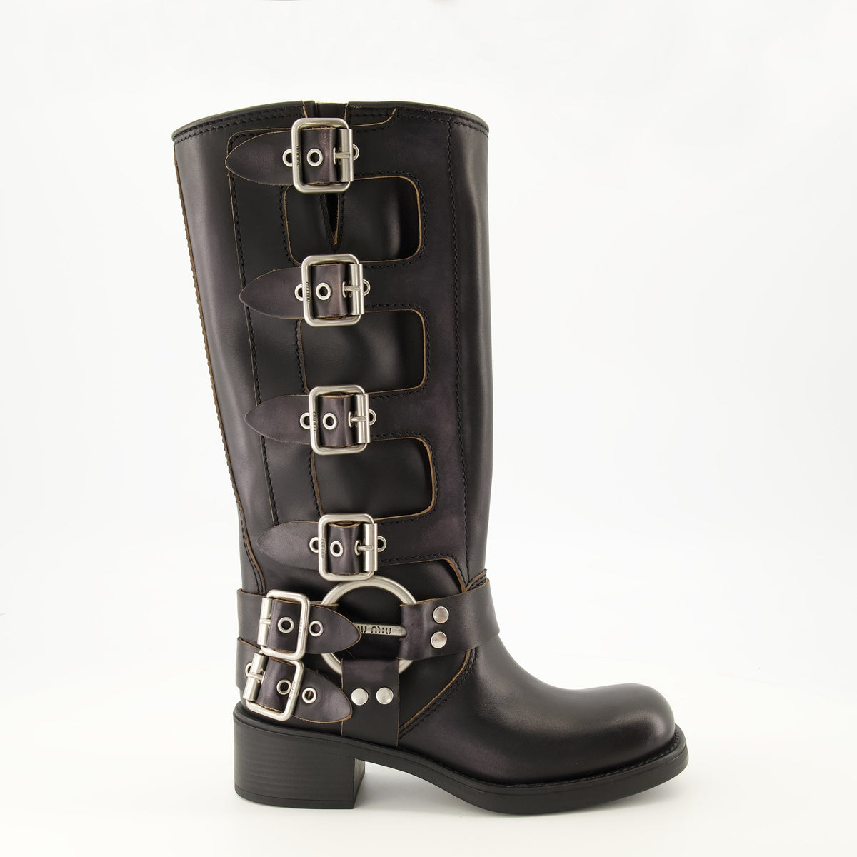 Black Leather Boots